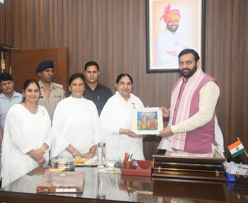 Raksha Bandhan with Chief Minister of Haryana
